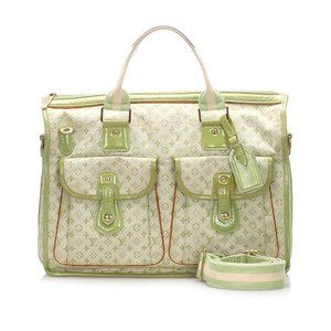Louis Vuitton Mary Kate 48H tote Green Mini Lin